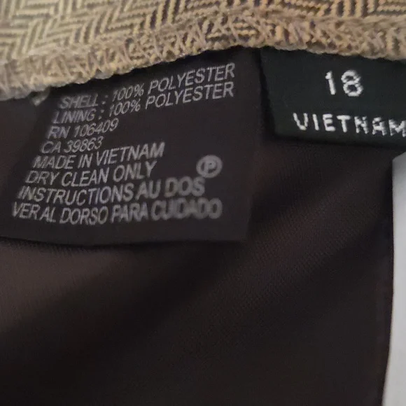 TAHARI NWT Suit Blazer and Pants size 18 - Picture 7 of 7